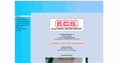 Desktop Screenshot of ecspalermo.it